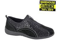 Boulevard Montpellier Loisirs Femmes Cuir Daim Quotidien Chaussures Mode Noir