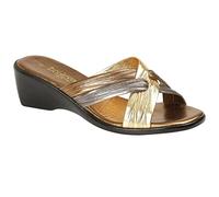 Boulevard - Sandales - Femme (36 FR) (Bronze/Etain/Or)