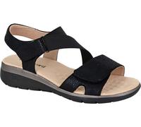 Boulevard - Sandales pour femmes, chatoyantes DF2327 (40,5 EU) (Noir chatoyant)