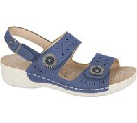 Boulevard - Sandales pour femmes DF2412 (38 EU) (Bleu marine)