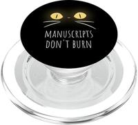 Boulgakov « Les manuscrits ne brûlent Pas ! » Citation PopSockets PopGrip pour MagSafe