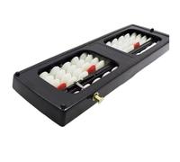 Boulier 13 Colonne 5 Perles Compteur Abacus Éducation Professionnelle Abacus Arithmétique Débutant avec Bouton de Réinitialisation Matte Boule