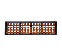 Boulier, 17 chiffres en forme de colonne de perles de soroban traditionnelles, pour enfants, école, outils d'apprentissage mathématiques