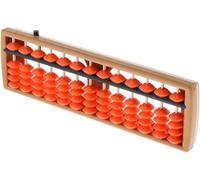 Boulier chinois, cadre de comptage, boulier numérique chinois standard à 13 tiges, calculatrice japonaise en plastique, outil de comptage for cadeaux éducatifs, calculs scolaires et de bureau