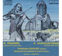 Boulier, Christophe - Paganini/Khachaturian - Violin Concertos (UK Import)