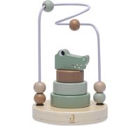 Boulier en bois avec tour à empiler Jungle Jambo Croco