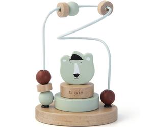 Boulier en bois avec tour à empiler ours Mr. Polar Bear