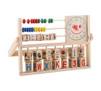 Boulier En Bois Multifonction Montessori, Planche De Comptage Pour Enfants, Support De Jouet D'Apprentissage Des Maths