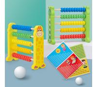 Boulier En Bois, Perles Multicolores Durables, Outil De Comptage, Jouet Éducatif Pour Enfants, Soroban, Jouet D'éducation Précoce En Mathématiques
