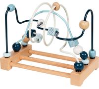 Circuit de billes ( spirale) en bois