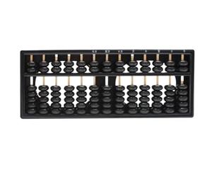 Boulier - Outil de calcul mathématique 1 Boulier Chinois À 13 Chiffres, Outil Vintage En Plastique For L'enseignement Des Mathématiques Et De L'arithmétique Débutants et professionnels