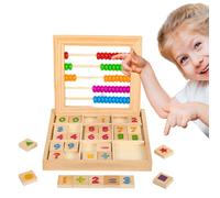 Boulier pour Mathématiques,Fournitures Éducatives Pour L'Enseignement À Domicile - Jouets d'Apprentissage des Chiffres - Pour Anniversaire, Maternelle, Élémentaire, Garçons et Filles, Petite Enfance