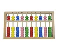 Boulier standard, boulier éducatif en bois à 10 chiffres avec perles, outil de calcul chinois for l'apprentissage des mathématiques