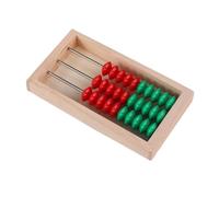 Boulier standard, boulier éducatif en bois, coloré for compter, compteurs de perles mathématiques, apprendre à et les nombres, fournitures scolaires(30 beads)