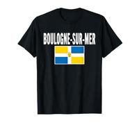 Boulogne-sur-Mer Drapeau National France Fierté Cadeau T-Shirt