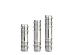 Boulon à double tête en acier inoxydable, tige filetée de longueur égale étendue(M5-5pcs,120mm)