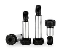 Boulon à épaulement ， 2 pièces φ12 mm × M10 150 Tête six pans creux en acier allié de qualité 12,9 Roulements rouleaux haute précision Vis d'arbre d'épaule(65mm 5pcs)