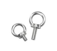 Boulon à œil de levage en acier inoxydable 304, M3 M4 M5 M6 M8 M10 M12 M14 M16 M18 | Boulon à œil forgé DIN580(M14 1pcs)