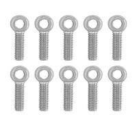 Boulon à œil de levage pivotant à épaulement, Boulons à œil de levage épaule en acier inoxydable M8x(20-60) mm, 10 pièces, for vannes vanne pipeline(M8x45mm)