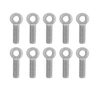 Boulon à œil d'épaule en acier inoxydable M8x20mm-M8x60mm, 10 pièces, for fixations de vannes de canalisation(M8x60mm)