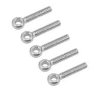 Boulon à œil d'épaule robuste en acier inoxydable, filetage métrique M12 for fixations de machines, 5 pièces(M12x45mm)