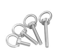 Boulon à œil en acier inoxydable 304 M3 M4 M5 M6 M8 M10 M12 M14 M16 M18 M20 Boulons de levage marins joint torique Longueur : 20-200 mm(M16x100mm(1pcs))