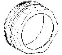 Hansa boulon à œil M50 x 2000 sw 45 59913230 M50x1, SW45