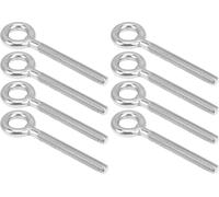 Boulon à œil M8,Boulon à œil pour machines,Boulon à œil de levage à épaulement,Anneau de boulon en acier inoxydable,Boulons à anneau fermé pour machines,Boulon à œil pour charges lourdes