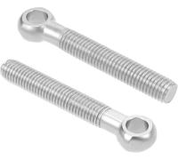 Boulon à œil pivotant à épaulement en acier inoxydable 304, 2 pièces, M14, for fixations de machines et rénovation domiciliaire(M14x100mm)