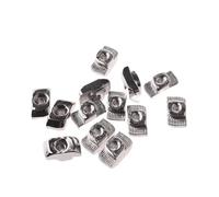 Boulon à rainure T en acier au carbone galvanisé, Écrou en T à insertion M3-M8 for profilé en aluminium série 20-45(10PCS,45-M8)