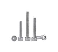 Boulon à tête cylindrique en acier inoxydable 304, antivol et Anti-démontage, rainure intérieure forme de fleur, 10/20/30/304(30pcs M3X12)