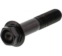 Boulon à tête hexagonale JMP M8x1,25 40mm acier inoxydable V4A noir pour Husqvarna TR Terra 650 ccm année 2013 - 2015