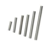 Boulon à tige entièrement fileté en acier inoxydable, vis filetage sans tête métriques(80mm (6pcs),M10)