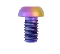 Boulon à vis en alliage de titane GR5 TC4 multicolore, tête champignon Torx M6 P1mm T30 for vélo, longueur 6-35mm(Candy,M6x12mm)