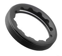 Boulon auto-extractible de 30 mm pour manivelle de vélo rotor, joints compatibles pour essieux de 24 mm et 30 mm (capuchon noir)