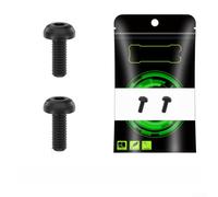 Boulon Cage Bidon M5x12mm Acier Haute Résistance Boulon Cage | Alliage métal , couleur or argent, finition soignée, compatibilité universelle(black)
