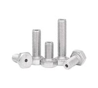 Boulon creux hex extérieur inox304 M4-M20,vis filetée double | Boulon adaptateur à filets intérieur/extérieur for assemblage mécanique(60mm,M8-3pcs)