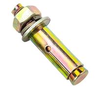 Boulon D'ancrage À Expansion Robuste, Boulons De Fixation Plaqués Zinc Jaune M6 M8 M10 M12 M14 M16, Ancrage À Manchon For Béton(M14x150mm 1pc)