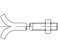 Boulon dancrage TOOLCRAFT 108108 10 pc(s) M16 250 mm 6 pans extérieurs acier N/A