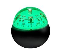 Boulon de boussole pour tableau de bord de voiture et bateau avec double cadran | Design lumineux pour tableau de bord, pour SUV, camion, camping-car