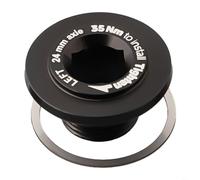 Boulon de bras de manivelle de 30 mm pour rotor, fonction auto-extractible avec vis intérieure et joint d'étanchéité pour une performance améliorée (boulon noir gauche)