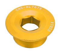 Boulon De Bras De Manivelle Pour Capuchon De Support De VéLo De Route De Montagne M20 * 10 Vis De PéDalier Vis D'axe Bb Or