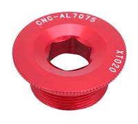 Boulon De Bras De Manivelle Pour Capuchon De Support De VéLo De Route De Montagne, Vis De PéDalier M20 * 10, Vis D'axe Bb Rouge