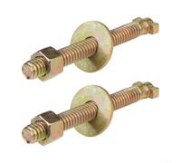 Boulon de cage de frein pour freins à ressort pneumatique Bendix 800921 et TR800921 - 13,5 x 10 x 2,5 mm - Pièce de rechange résistante à la rouille avec revêtement doré