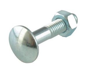 Boulon de carrosserie, tête bombée, M6x30/20 mm