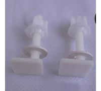 Boulon De Charnière De Siège De Toilette En Plastique,Vis De Montage,Kit De Rondelles De Kg,Accessoires Pour La Maison,6.7x2.7x2.7cm,2 Pièces #A