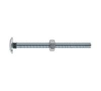 Boulon De Coach Sealey Et Écrou DIN 603 - M6 X 75Mm Zinc Paquet De 100 CBN675
