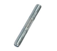 Boulon de fixation à vis M10 double Ebi Argenté 10x60 mm