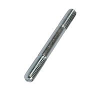 Boulon de fixation à vis M10 double Ebi Argenté 10x70 mm