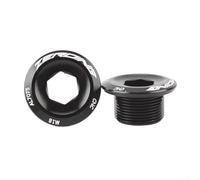 Boulon de fixation pour pédalier de vélo - Filetage M8 - En alliage d'aluminium léger - Pour réparation de vélo